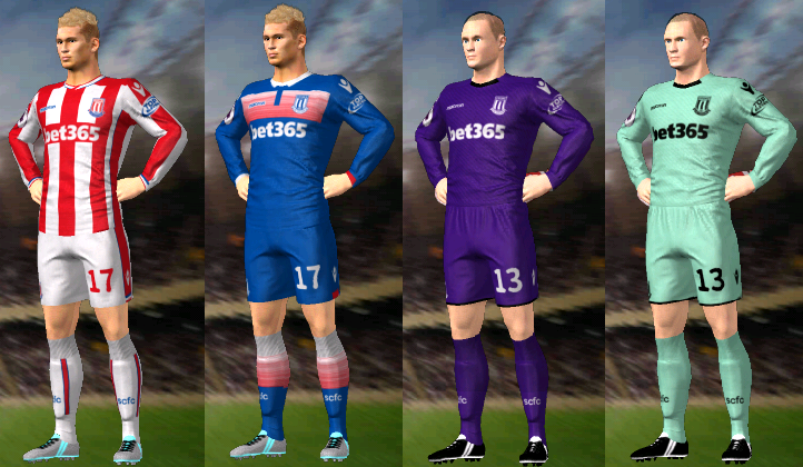 kit stoke city dream league soccer 2019