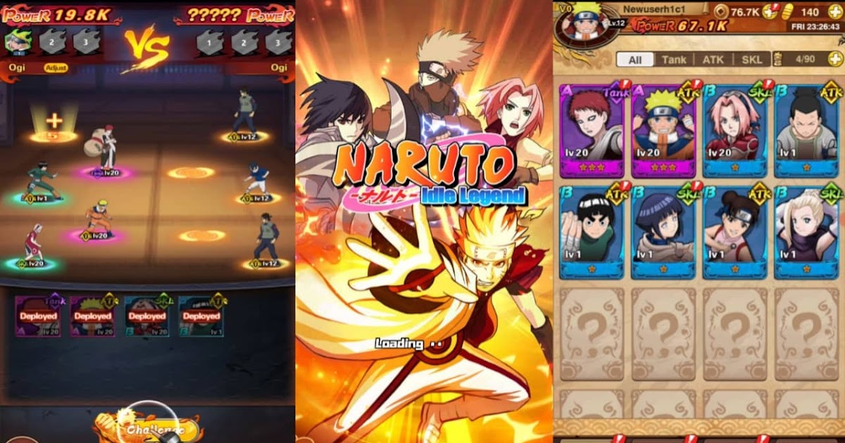 Naruto Idle Legend Samurai Traning New Era