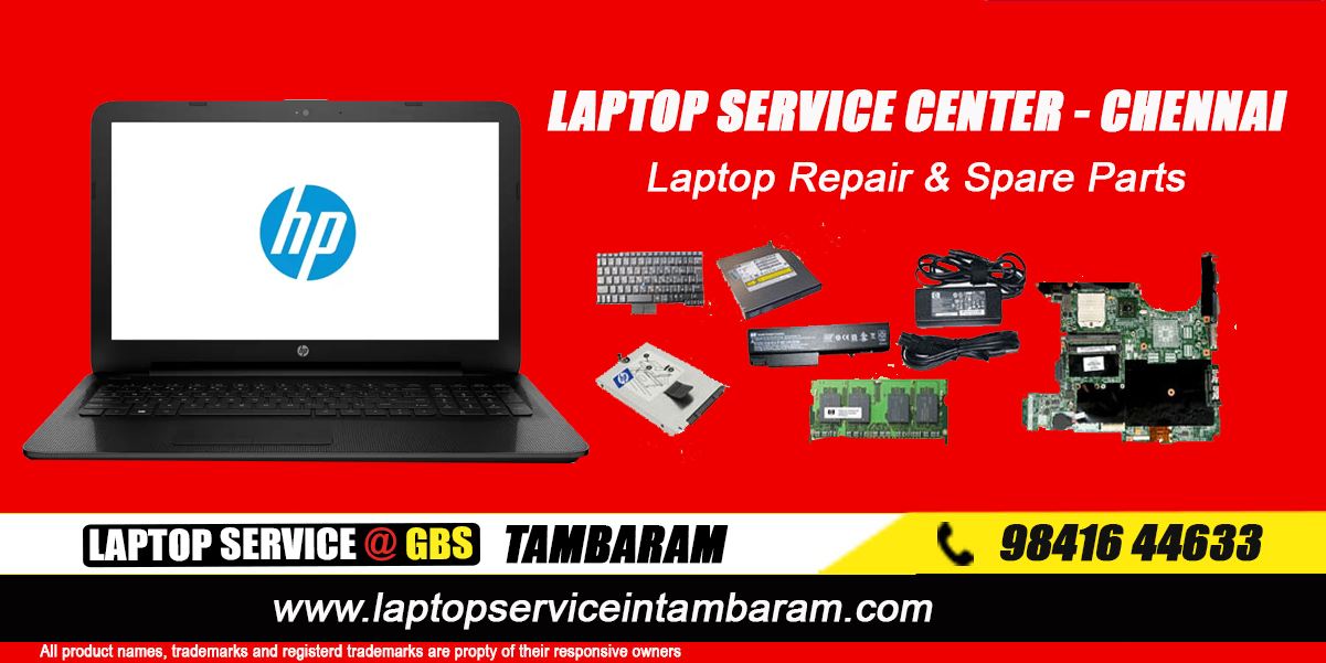 HP Laptop Service Center in Tambaram, Chennai