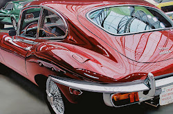 cars paintings muscle classic cheryl creative drawn painting realistic hyper photorealistic artist kelley oil american beauty jaguar paints reflections reality