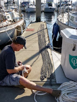 replacing anchor chain