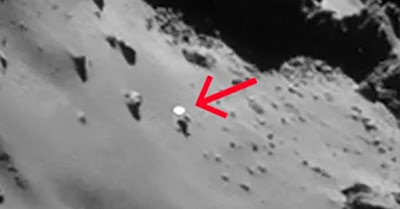 Il presunto UFO sulla cometa 67P Churyumov–Gerasimenko