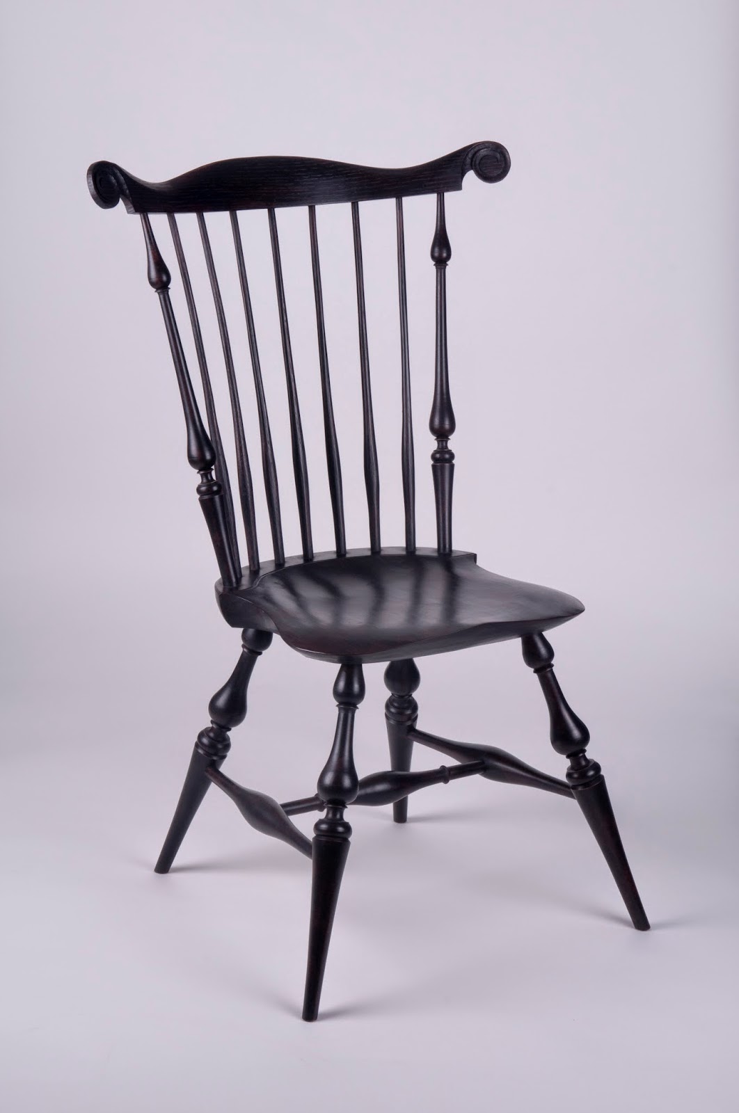 Caleb James Chairmaker Planemaker Fan Back Windsor Chair Plans by