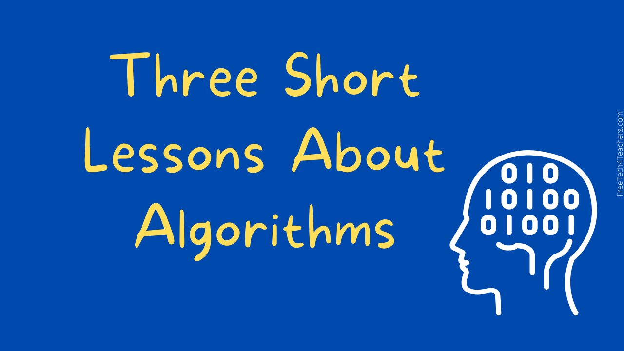 Three Short Lessons About Algorithms That I Used This Week - Classwork
