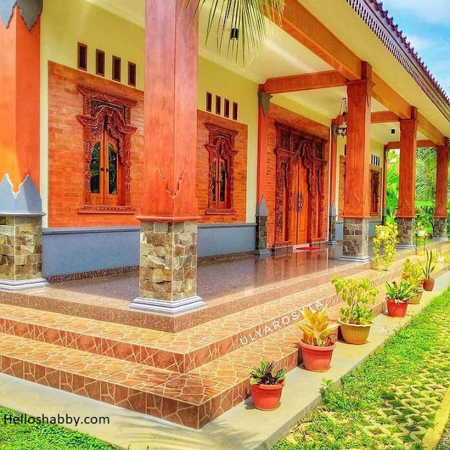 Inspirasi Desain Rumah Jawa Modern Tercantik Bernuansa Hangat dan Bikin