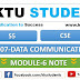 CS307 Data Communication Module-6 Note | S5 CSE