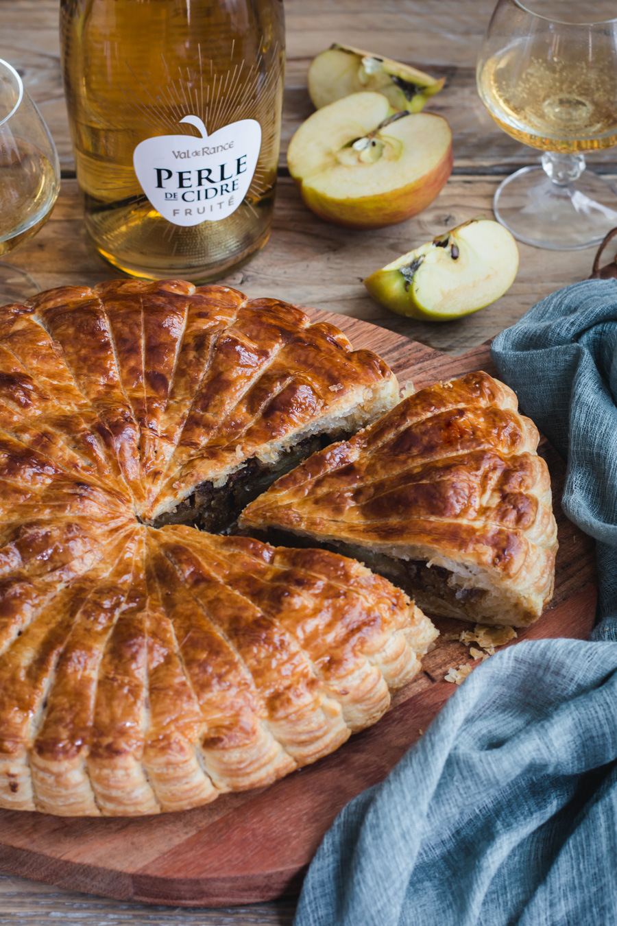 Chic, Chic, Chocolat Galette des rois aux pommes et spéculoos