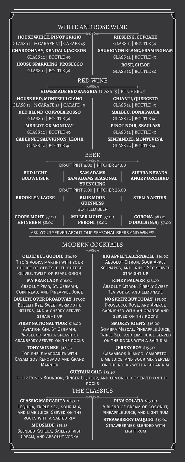 JK's TheatreScene Broadway Eats John's Pizzeria