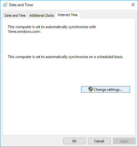 Pengujian NTP Server di Windows Pengujian NTP Server di Windows