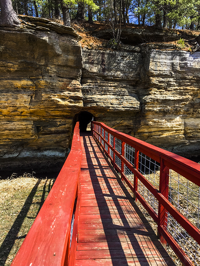 Pier Natural Bridge Park Richland County