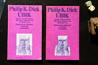 Erste und dritte Auflage von Philip K. Dicks Ubik