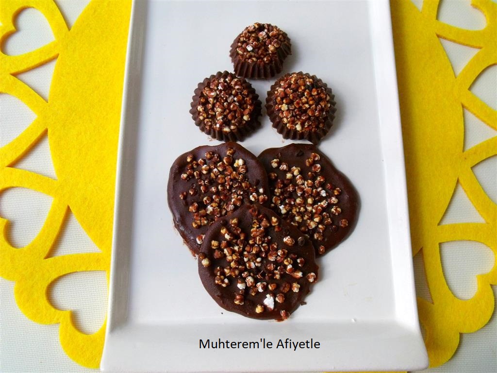 Muhterem�le Afiyetle KARABUĞDAY PATLAKLI ÇİKOLATA