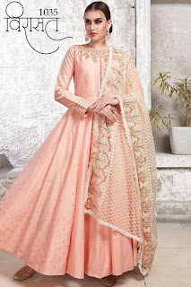 Virasat vol 8 Wedding Anarkali Stitched Gown wholesale price