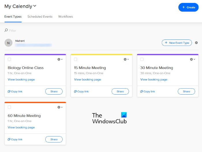 Calendly онлайн-планировщик встреч