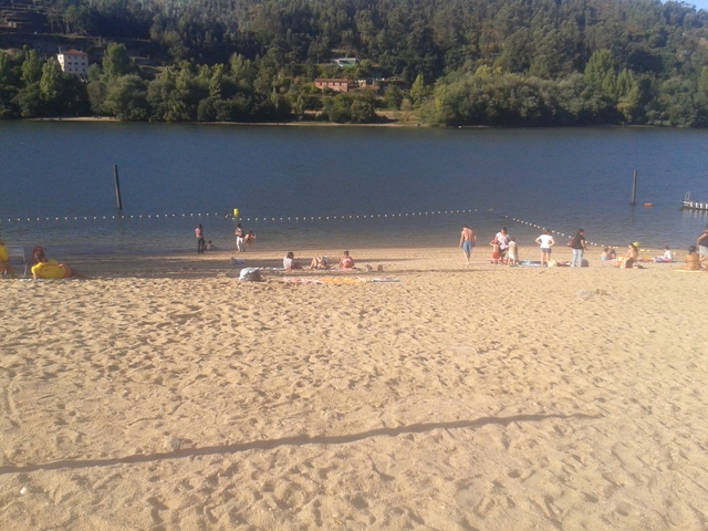 Zona de Banhos no Rio Douro