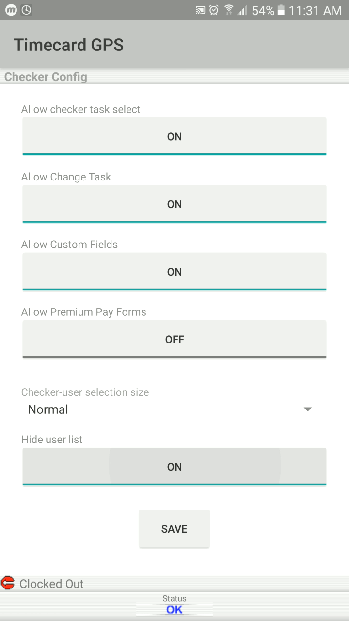 Econz Wireless Timecard Checker New PIN Functionality