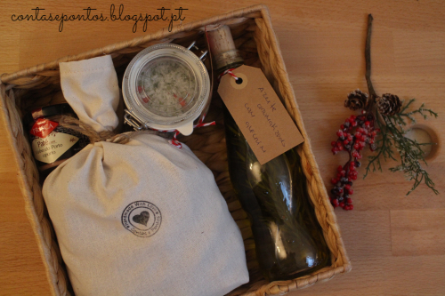 cabazes de Natal homemade cabazes de Natal homemade