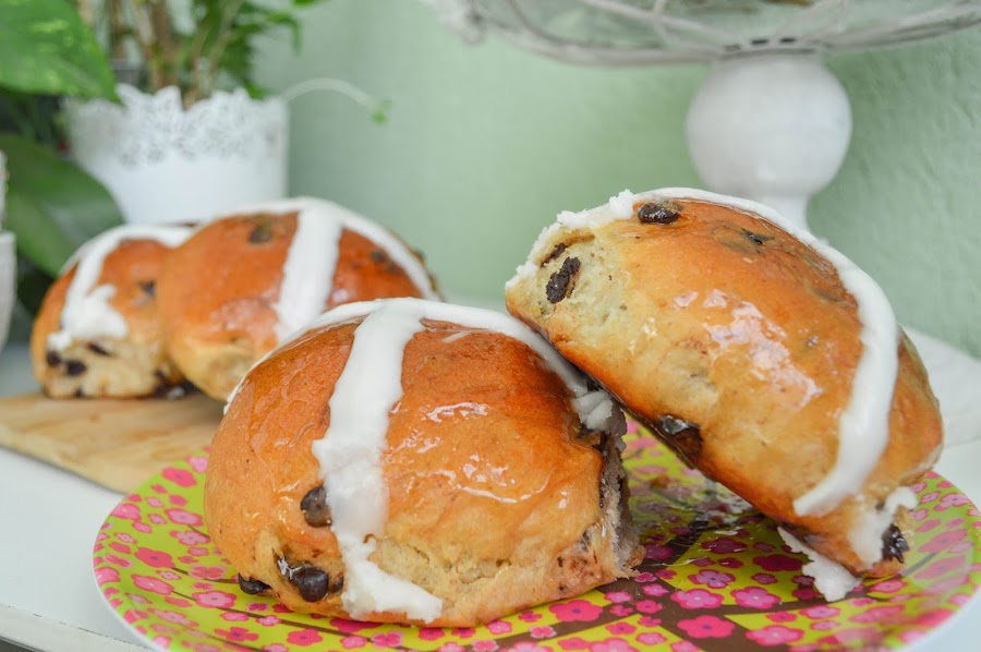 Pan Dulce de Pascua, Hot cross bun