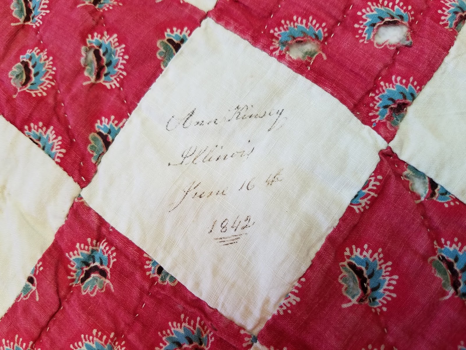 Quaker Quilts and History