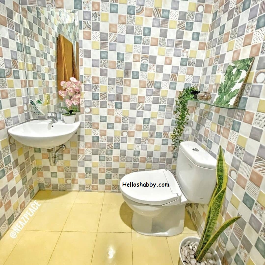 6 Inspirasi Keramik Dinding Kamar Mandi yang Lagi Trend ~ HelloShabby