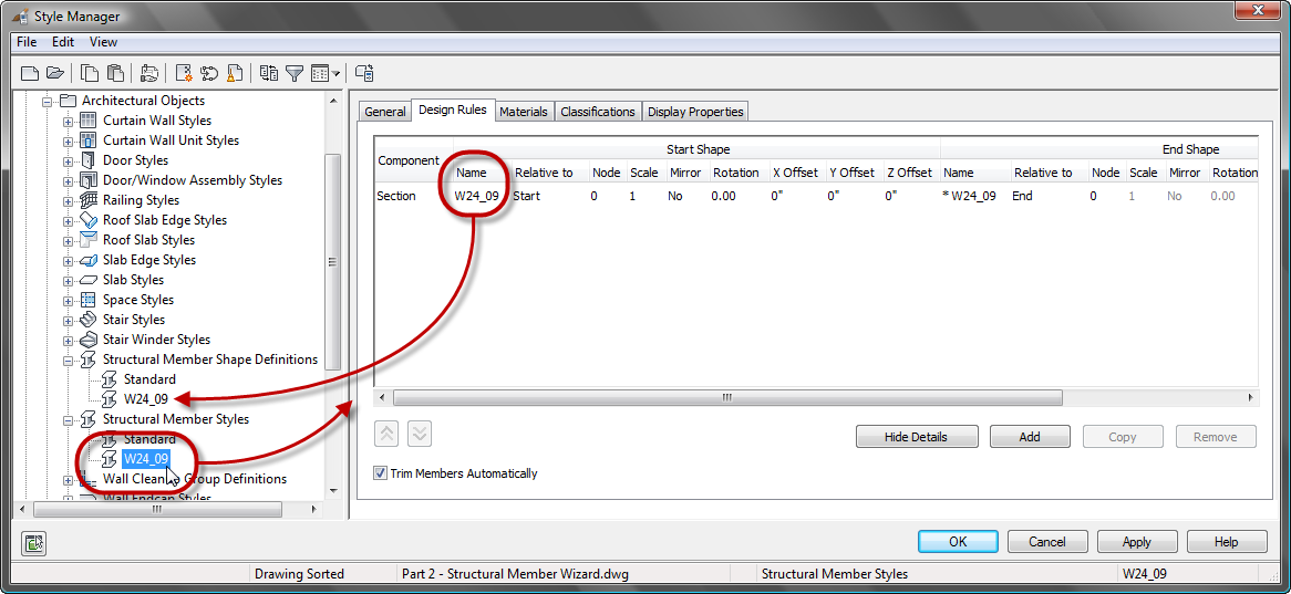 The Architect's Desktop: ACA Structural Member Styles - Part 2
