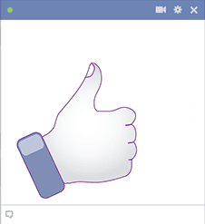 Thumbs Up Facebook Sticker