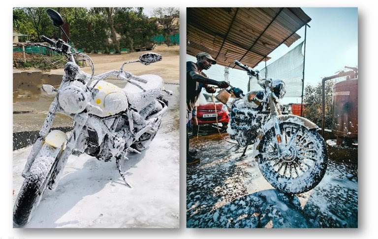 Cuci Motor dengan Sabun Cuci Motor Terbaik