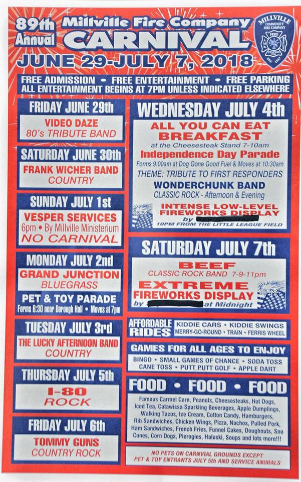 Valley Girl Views 2018 Carnivals In The Susquehanna Valley