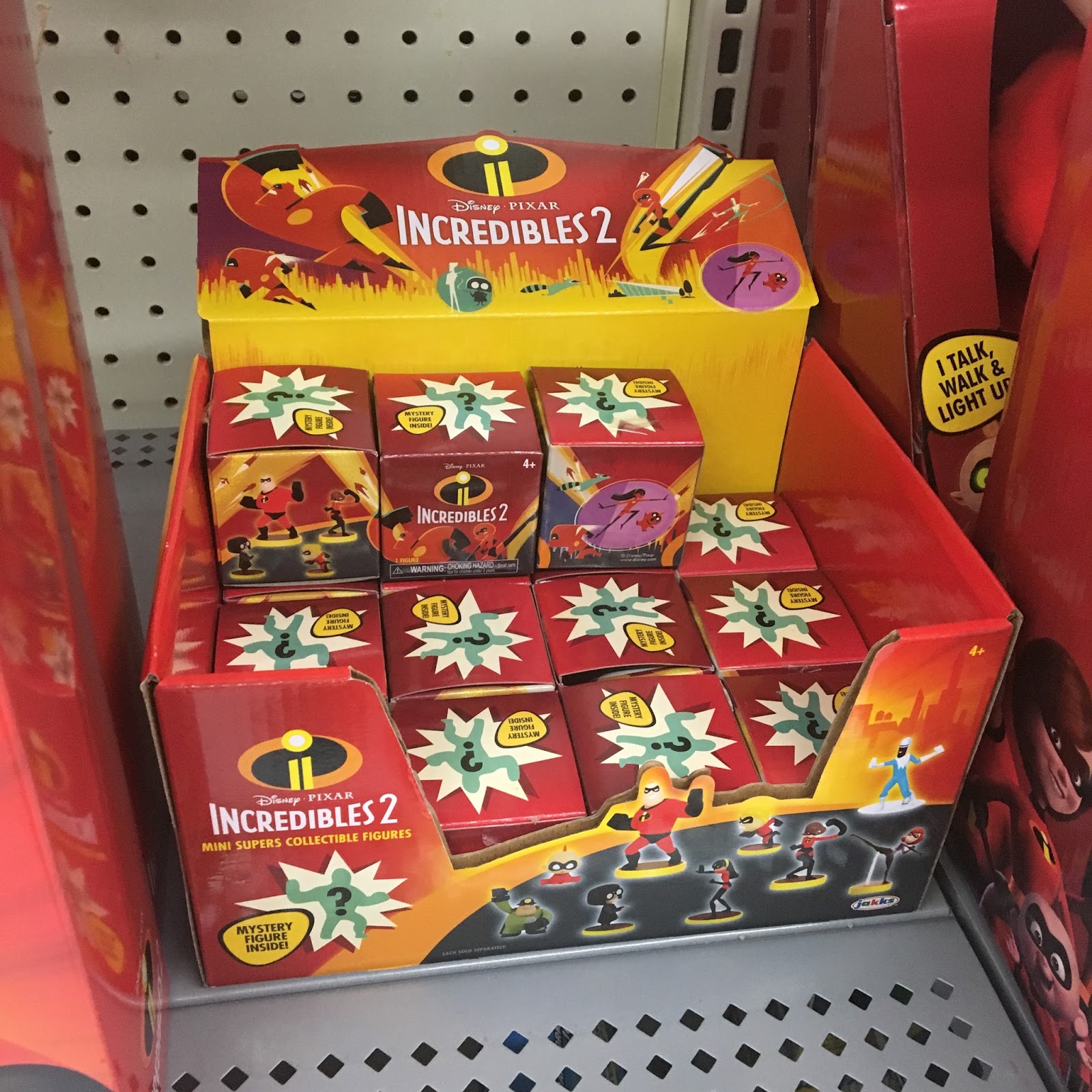 incredibles 2 mini supers collectible figures