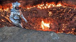 .: Pozo de Darvaza (Turkmenistán): la puerta del infierno