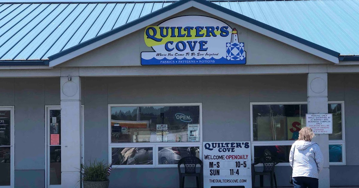 Cat Patches Quilt Shop Quilter's Cove; Newport, Oregon