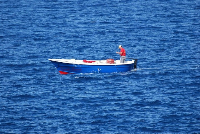 Il pescatore nel Mediterraneo