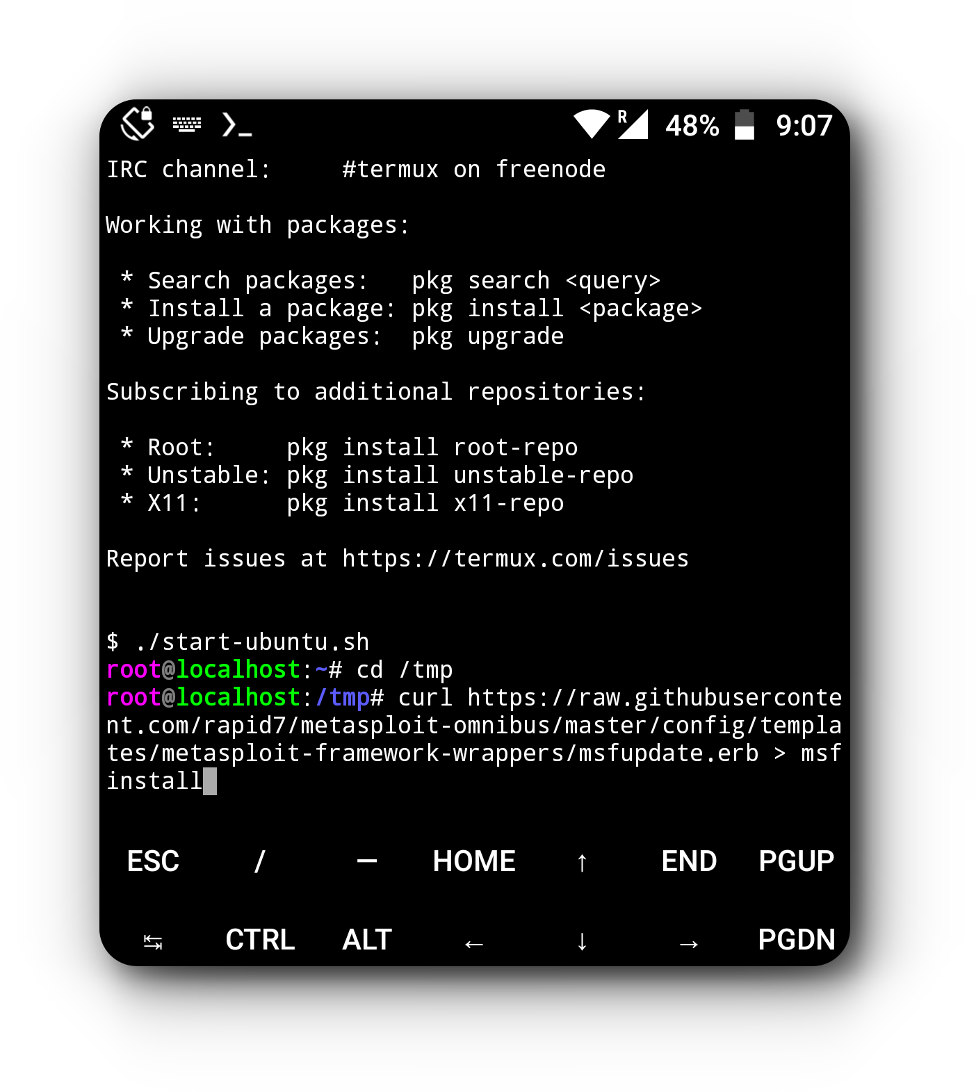 How To Install Letest Metasploit In Ubuntu How To Install Metasploit in Android Without Root