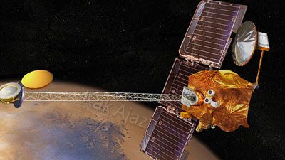 Pembahasan Fisika UN 2017 No. 11 - 15 Pembahasan Fisika UN 2017 No. 11 - 15, pesawat ruang angkasa, mengorbit bumi