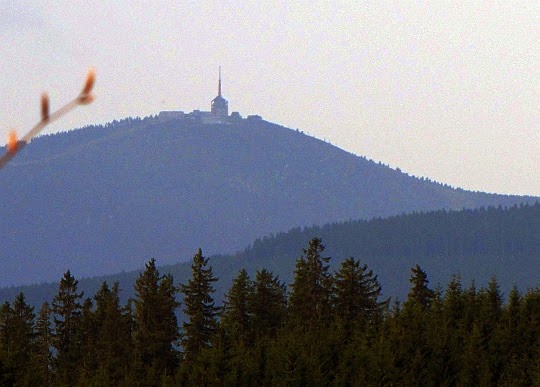 Łysa Góra (czes. Lysá hora, 1323 m n.p.m.).