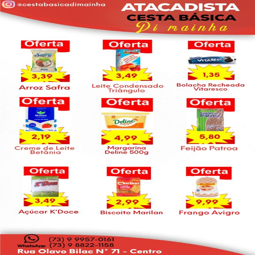 OFERTAS DA SEMANA!