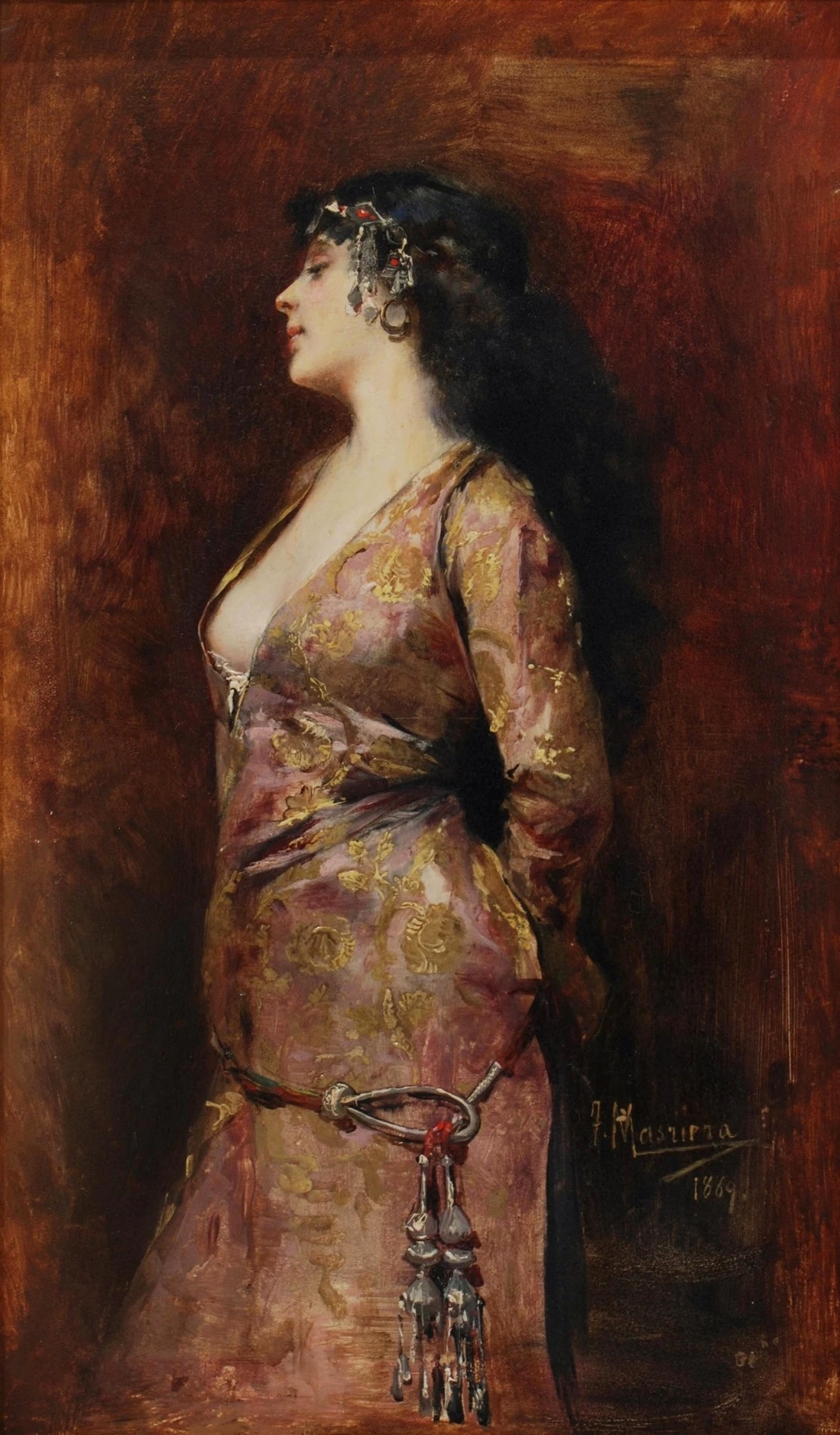 Francesc MASRIERA (18421902) Orientalist Catherine La Rose The