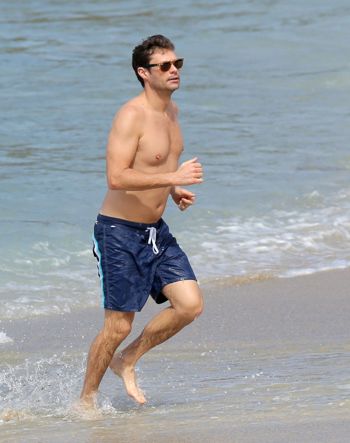 Ryan Seacrest Shirtless In St Barts Oh Yes I Am