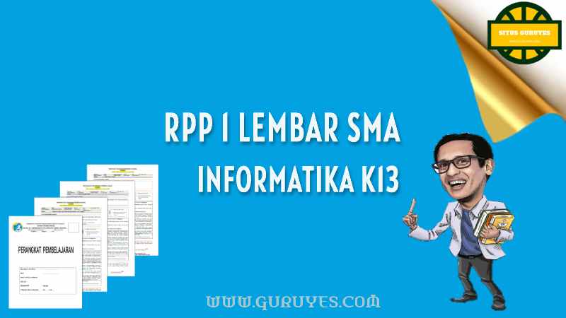 Download Rpp Informatika Sma Kelas X Semester 1 Situs Guru