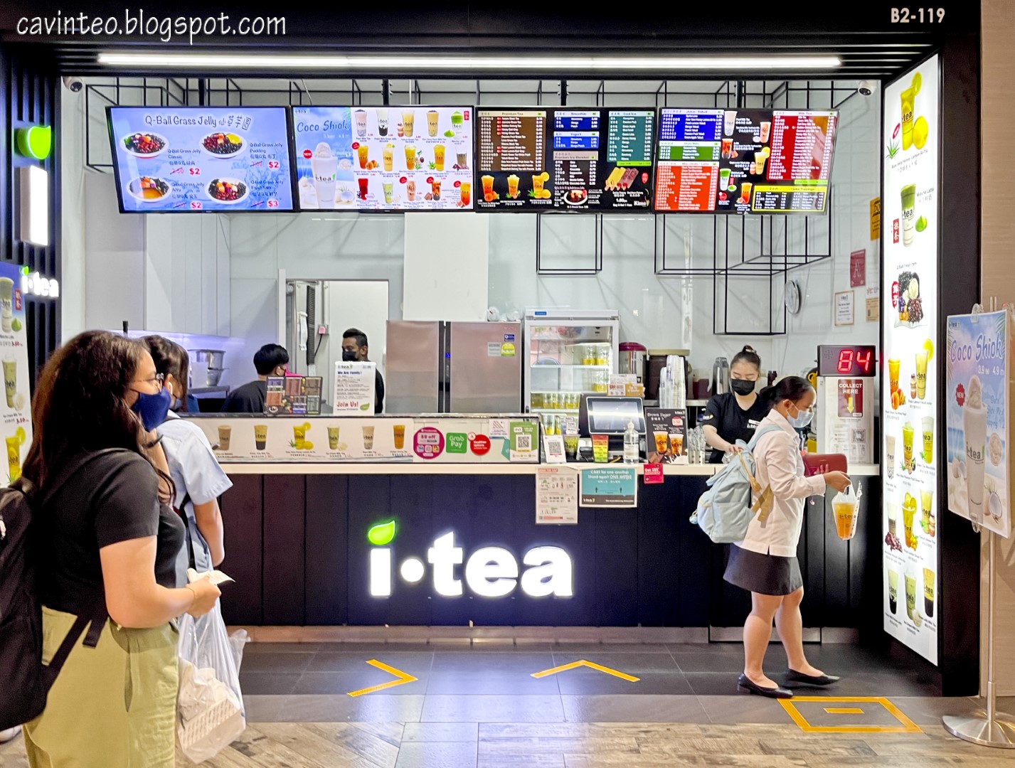 Entree Kibbles Bubble Tea Shops in Northpoint City Mall Yishun