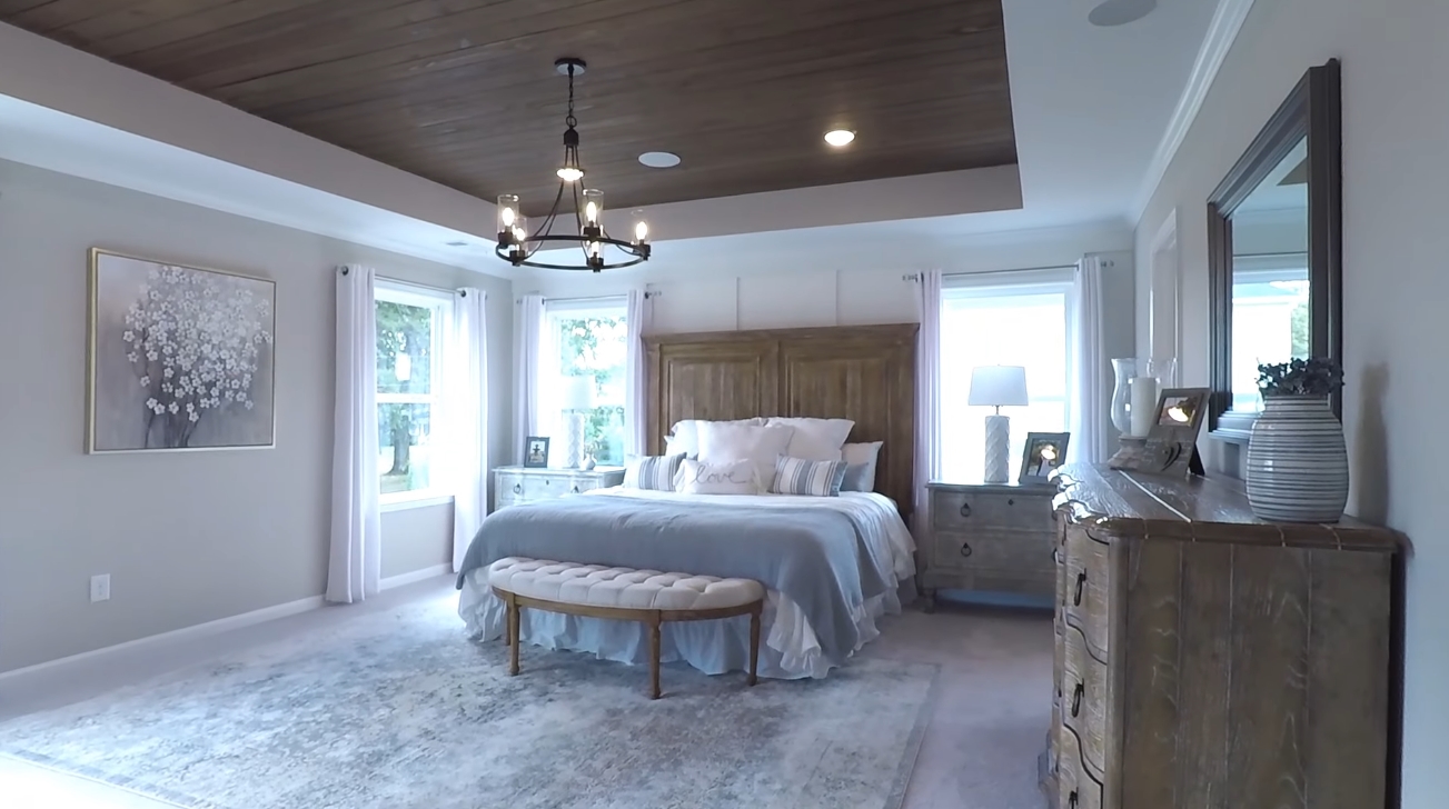 Interior Design Tour vs. INSIDE TOLL BROTHERS DECORATED 5 BDRM MODEL HOME N. OF ATLANTA - BP $414,900