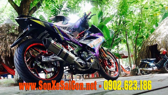 Exciter 150 sơn tem đấu phong cách RACER cực đẹp