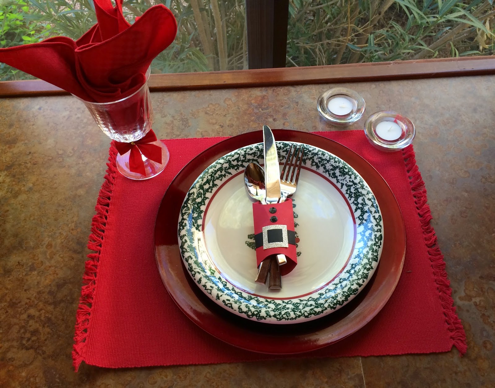 Kards by Kadie Christmas Place Setting