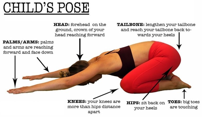 Health & Beauty Spot: Childs Pose or Balasana - Yoga Instructions ...