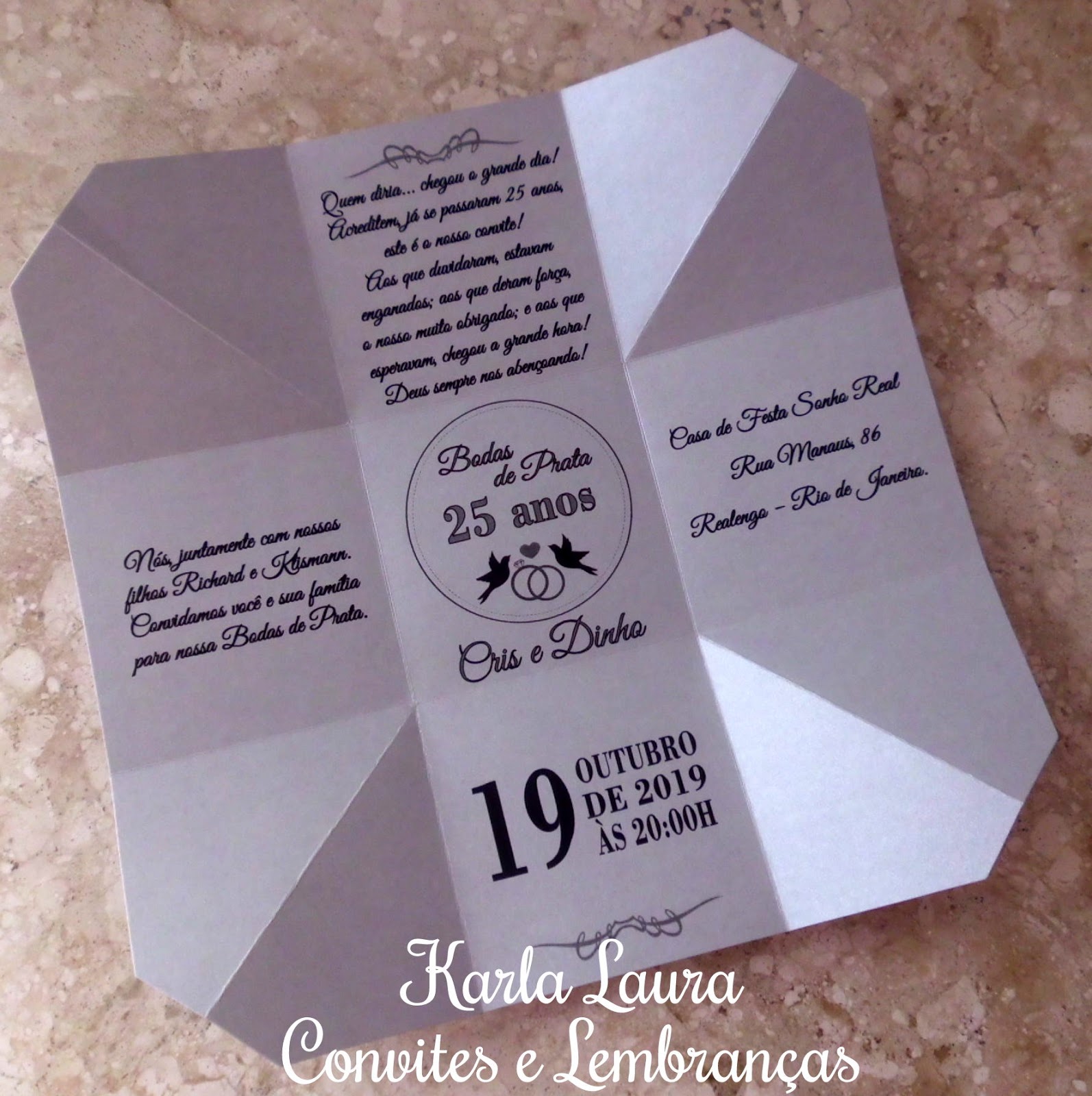 save the date bodas de prata