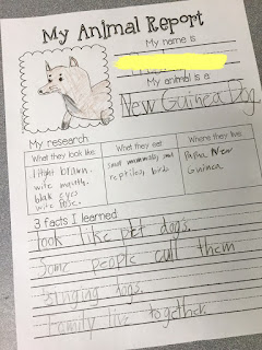 What the Teacher Wants!: K-4 Animal Research Projects