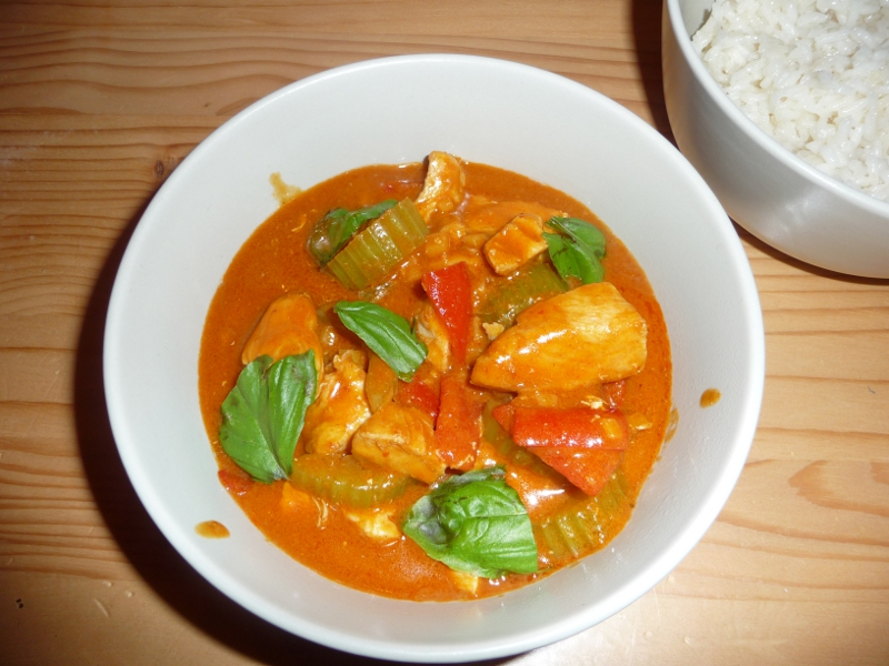 Da Deifi kochd: Rotes Thai-Curry