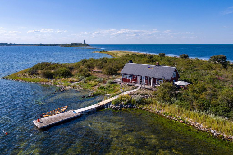 my scandinavian home This Swedish Cottage On Its Own Island Could Be