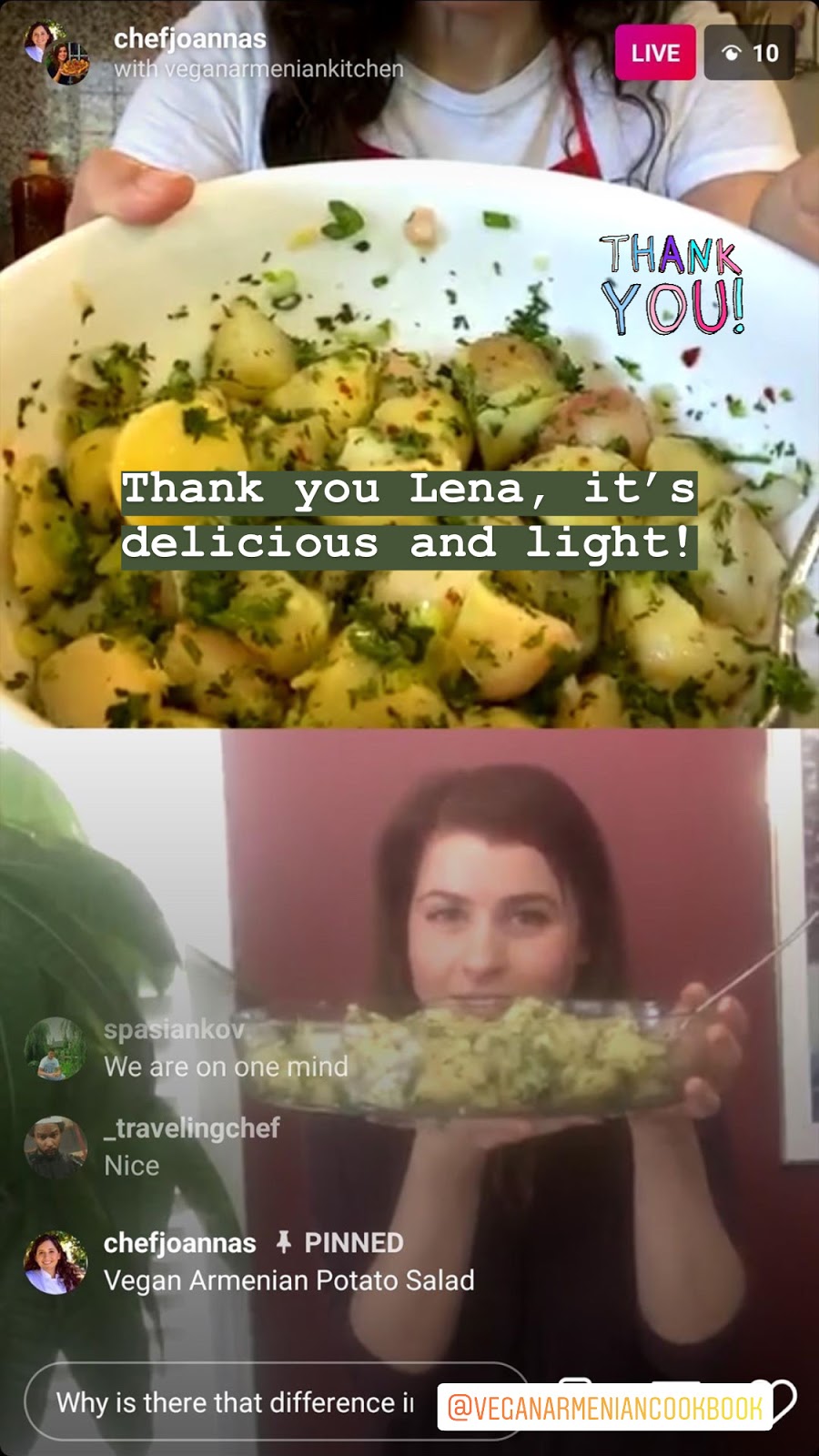 Vegan Armenian Potato Salad 🌱🥔 With Lena The Vegan Armenian Kitchen