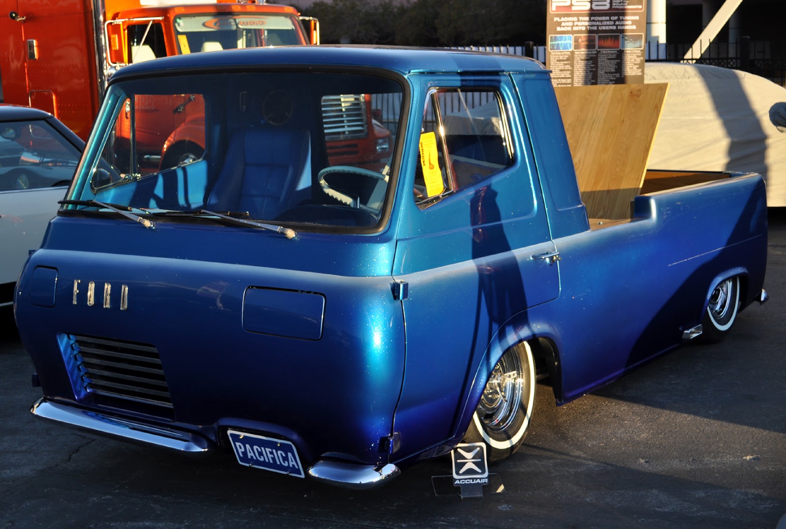 Just A Car Guy Gene Winfields 1960 Ford van, Pacifica was at SEMA 2012